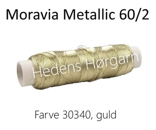 Moravia Metallic 60/2 farve 30340 guld